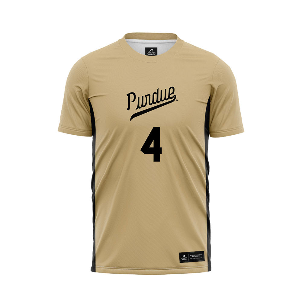 Purdue - NCAA Women's Soccer : Zoe Cuneio - Gold Soccer Jersey-0