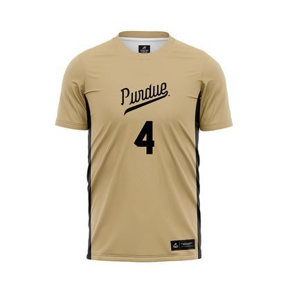 Purdue - NCAA Women's Soccer : Zoe Cuneio - Gold Soccer Jersey-0