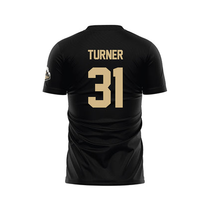 Purdue - NCAA Women's Soccer : Allyssa Turner - Black Soccer Jersey-1