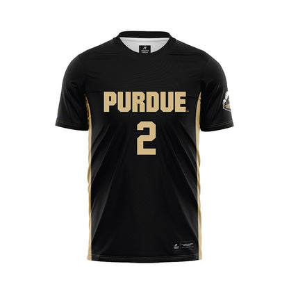 Purdue - NCAA Women's Soccer : Julia Joseph - Black Soccer Jersey-0