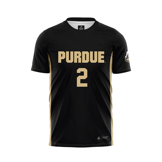 Purdue - NCAA Women's Soccer : Julia Joseph - Black Soccer Jersey-0