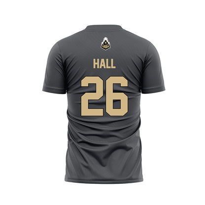 Purdue - NCAA Women's Soccer : Olivia Hall - Grey Soccer Jersey-1