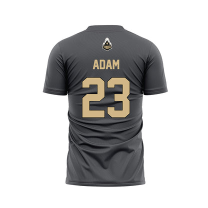 Purdue - NCAA Women's Soccer : Lauren Adam - Grey Soccer Jersey-1