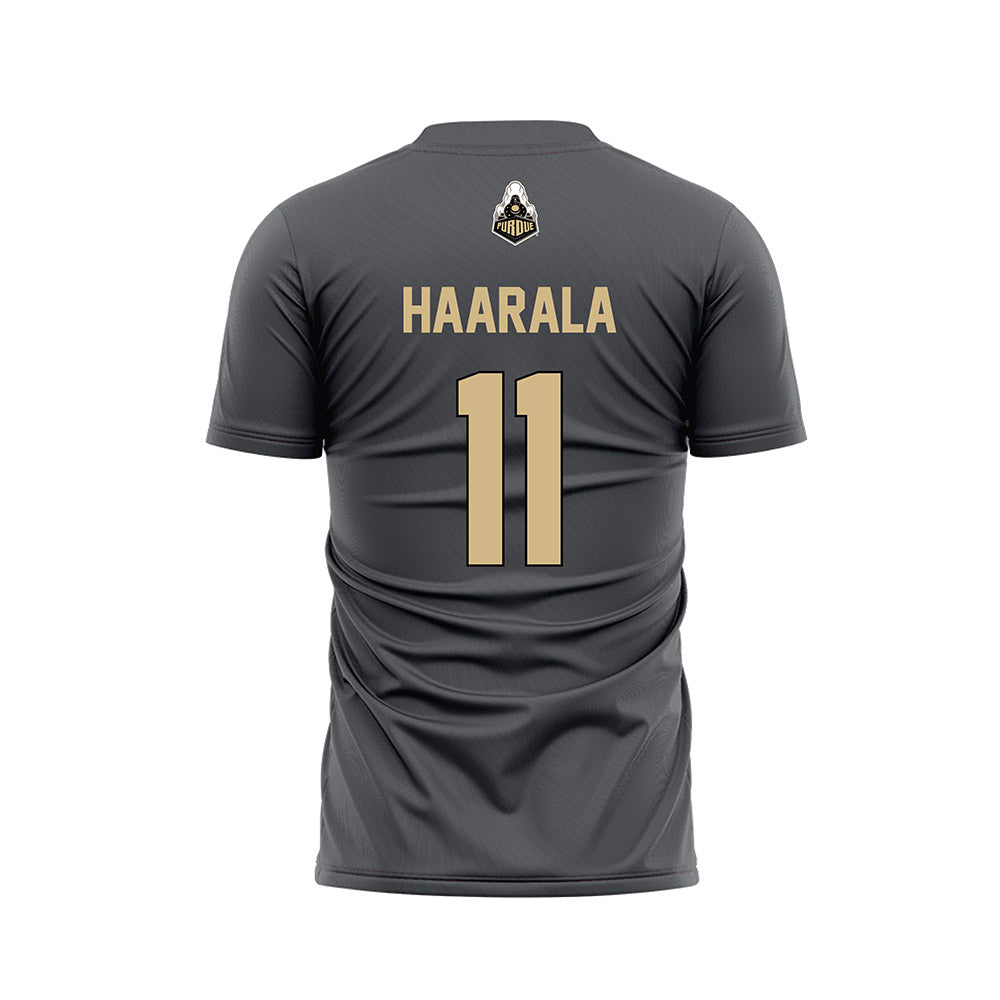 Purdue - NCAA Women's Soccer : Brooke Haarala - Grey Soccer Jersey-1