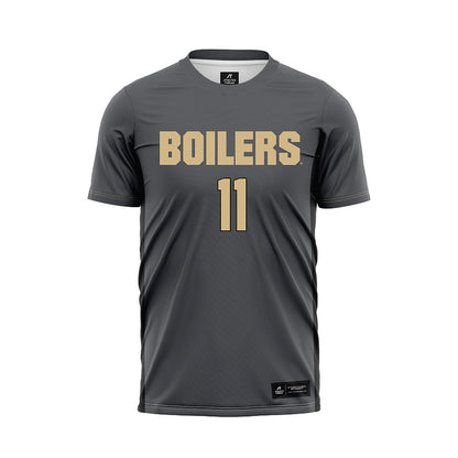 Purdue - NCAA Women's Soccer : Brooke Haarala - Grey Soccer Jersey-0