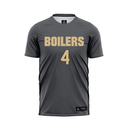 Purdue - NCAA Women's Soccer : Zoe Cuneio - Grey Soccer Jersey-0