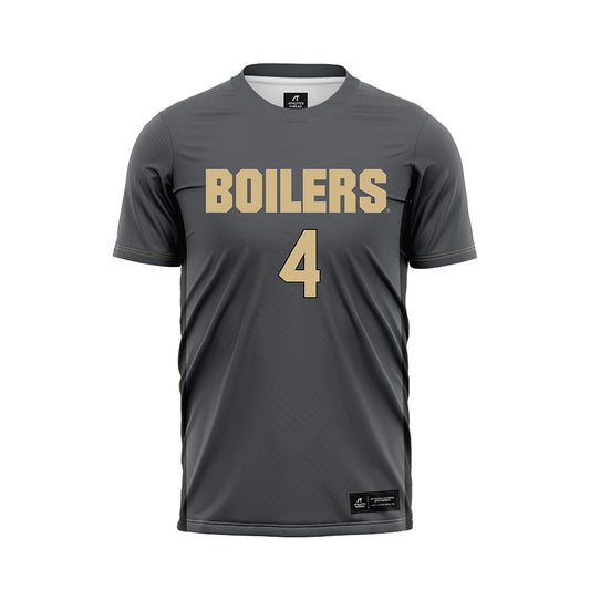 Purdue - NCAA Women's Soccer : Zoe Cuneio - Grey Soccer Jersey-0