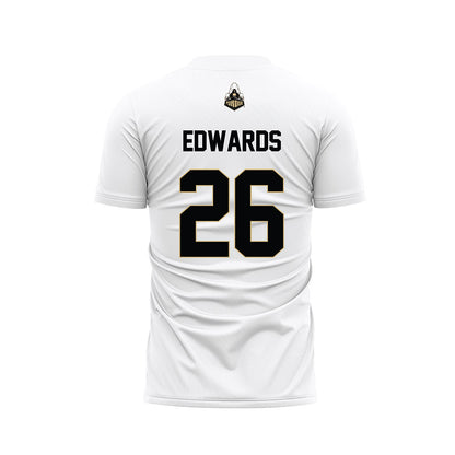 Purdue - NCAA Women's Soccer : Emily Edwards - White Soccer Jersey-1