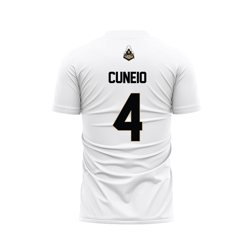 Purdue - NCAA Women's Soccer : Zoe Cuneio - White Soccer Jersey-1