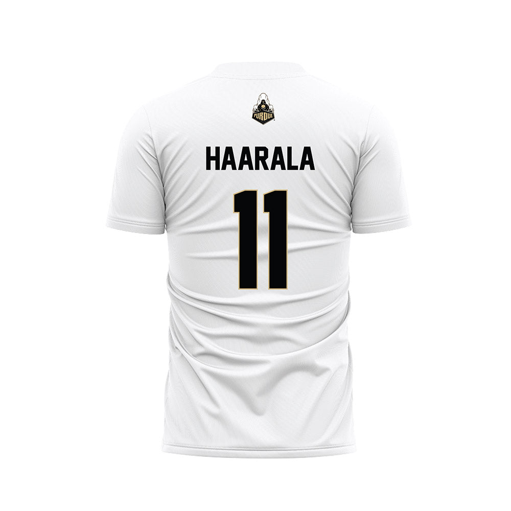 Purdue - NCAA Women's Soccer : Brooke Haarala - White Soccer Jersey-1
