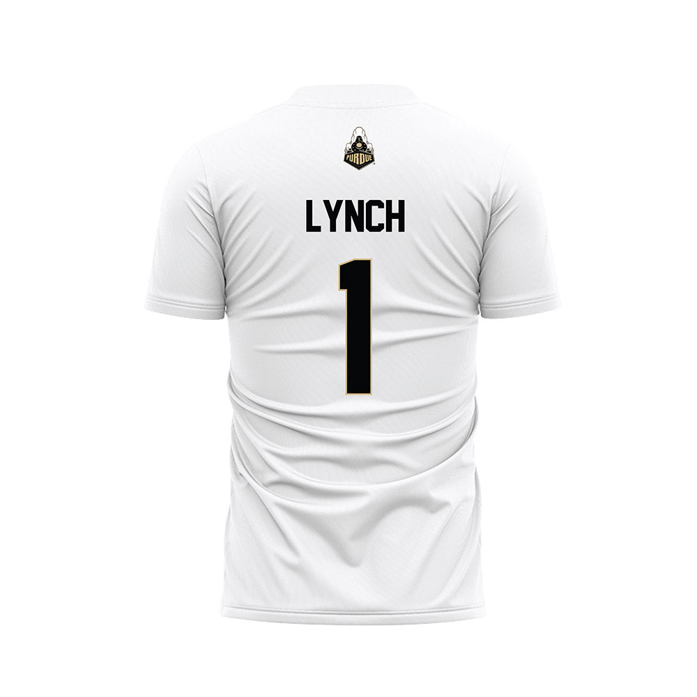Purdue - NCAA Women's Soccer : Ally Lynch - White Soccer Jersey-1