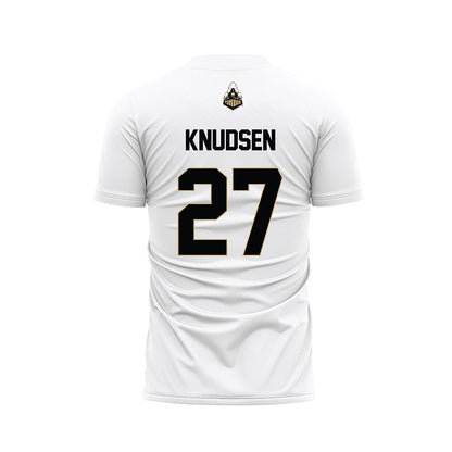 Purdue - NCAA Women's Soccer : Riley Knudsen - White Soccer Jersey-1