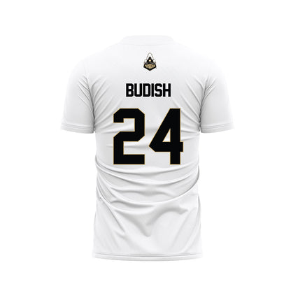 Purdue - NCAA Women's Soccer : Kayla Budish - White Soccer Jersey-1