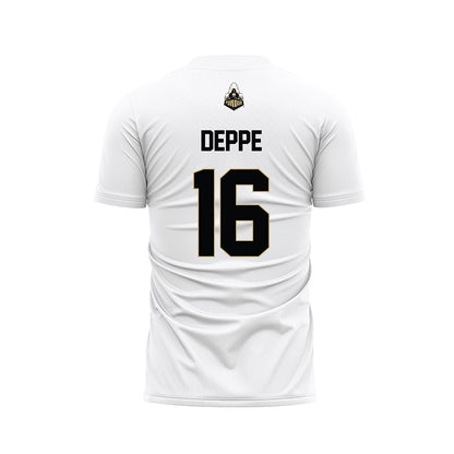 Purdue - NCAA Women's Soccer : Emilia Deppe - White Soccer Jersey-1