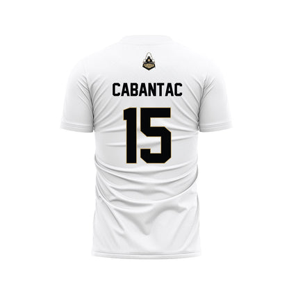 Purdue - NCAA Women's Soccer : Anisten Cabantac - White Soccer Jersey-1