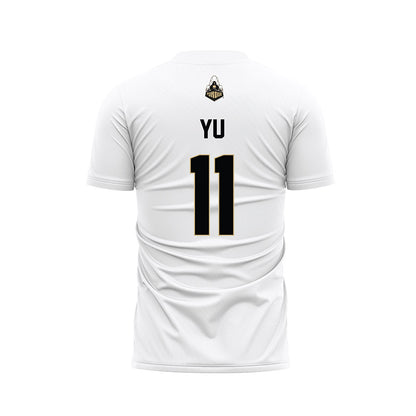 Purdue - NCAA Women's Soccer : Cherry Yu - White Soccer Jersey-1