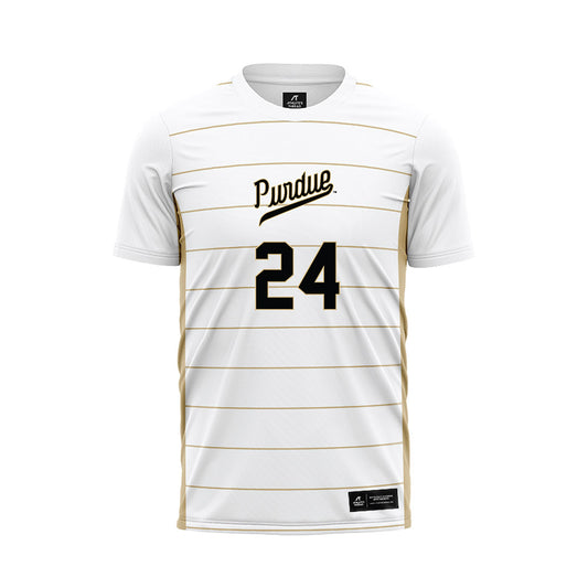 Purdue - NCAA Women's Soccer : Kayla Budish - White Soccer Jersey-0