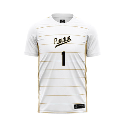Purdue - NCAA Women's Soccer : Ally Lynch - White Soccer Jersey-0