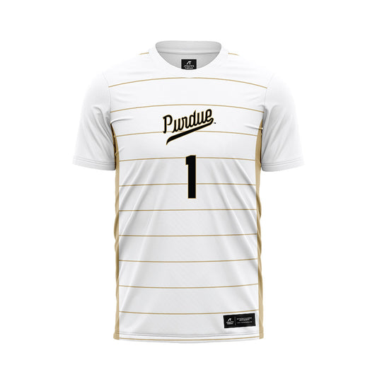Purdue - NCAA Women's Soccer : Ally Lynch - White Soccer Jersey-0