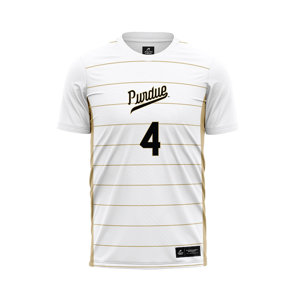 Purdue - NCAA Women's Soccer : Zoe Cuneio - White Soccer Jersey-0