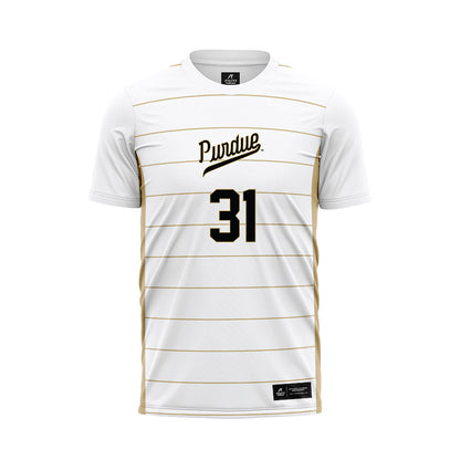 Purdue - NCAA Women's Soccer : Cassidy Brown - White Soccer Jersey-0