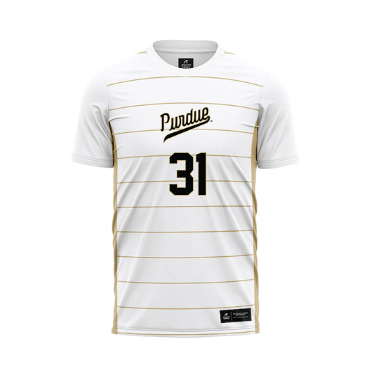 Purdue - NCAA Women's Soccer : Cassidy Brown - White Soccer Jersey-0