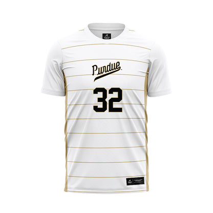 Purdue - NCAA Women's Soccer : Sydney Hunt - White Soccer Jersey-0