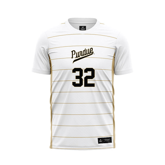 Purdue - NCAA Women's Soccer : Sydney Hunt - White Soccer Jersey-0
