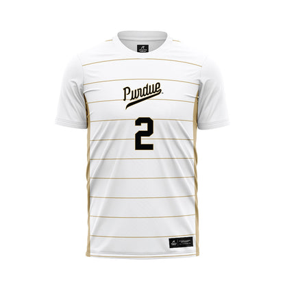 Purdue - NCAA Women's Soccer : Julia Joseph - White Soccer Jersey-0