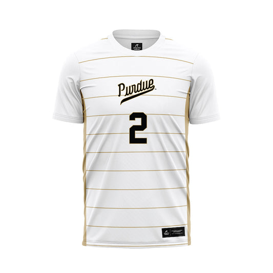 Purdue - NCAA Women's Soccer : Julia Joseph - White Soccer Jersey-0