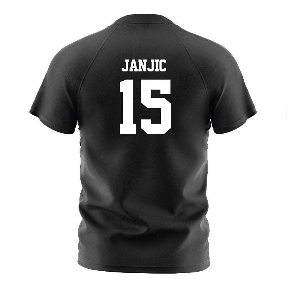 Loyola - NCAA Men's Soccer : Petar Janjic - Black Soccer Jersey-1