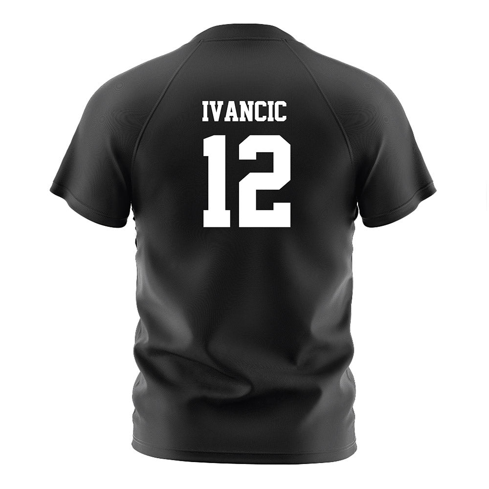 Loyola - NCAA Men's Soccer : Luka Ivancic - Black Soccer Jersey-1