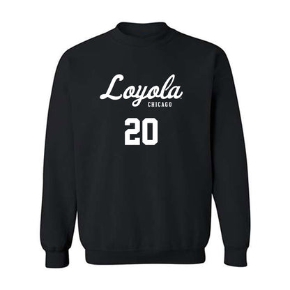 Loyola - NCAA Men's Soccer : Grant Bailey - Replica Shersey Crewneck Sweatshirt-0