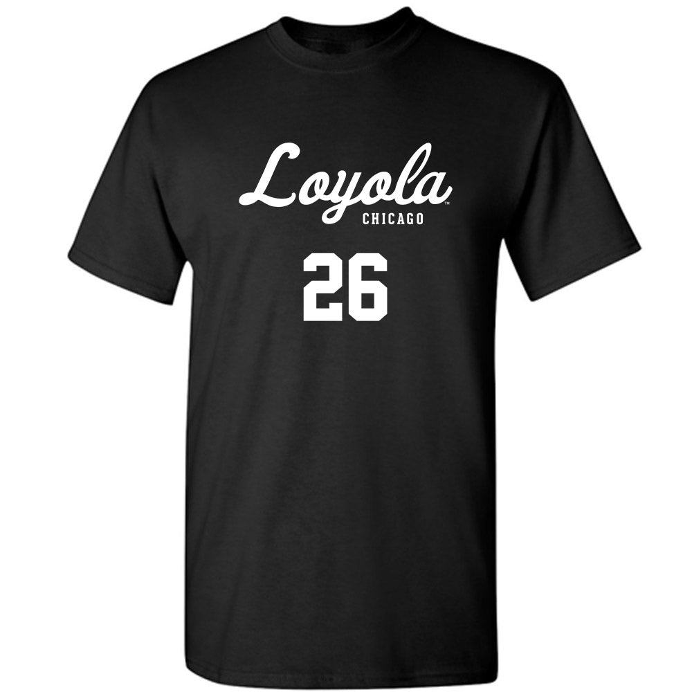 Loyola - NCAA Men's Soccer : David Siemionko - Replica Shersey T-Shirt-0