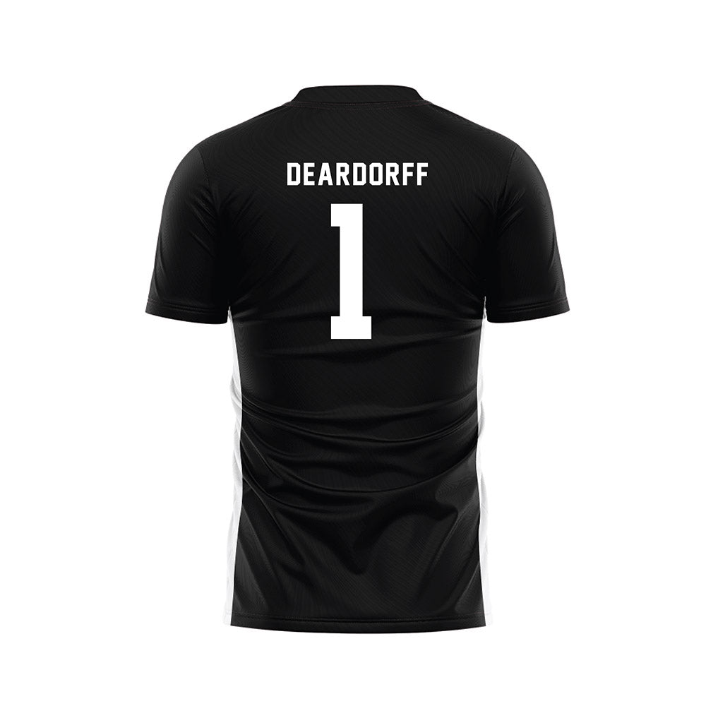 Loyola - NCAA Women's Soccer : Allison Deardorff - 2025 Black Soccer Jersey-1