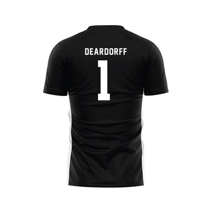 Loyola - NCAA Women's Soccer : Allison Deardorff - 2025 Black Soccer Jersey-1
