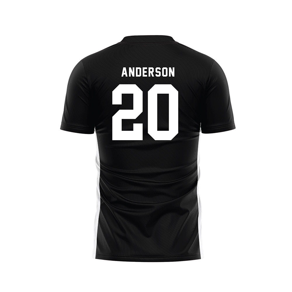 Loyola - NCAA Women's Soccer : Olivia Anderson - 2025 Black Soccer Jersey-1