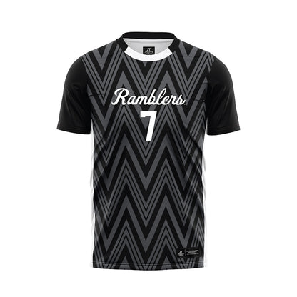 Loyola - NCAA Women's Soccer : Alexandra Gib - 2025 Black Soccer Jersey-0