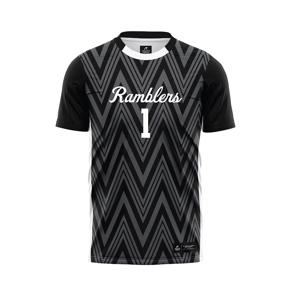 Loyola - NCAA Women's Soccer : Allison Deardorff - 2025 Black Soccer Jersey-0