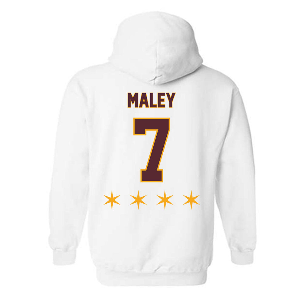 Loyola - NCAA Women's Volleyball : Kate Maley - 2025 Replica Shersey Hooded Sweatshirt-1