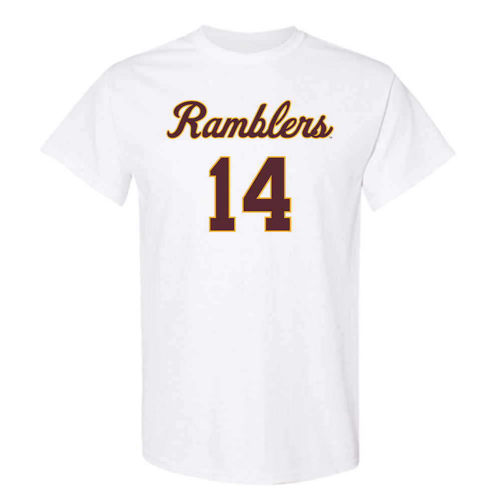 Loyola - NCAA Women's Volleyball : Ella Ramsay - 2025 Replica Shersey T-Shirt-0