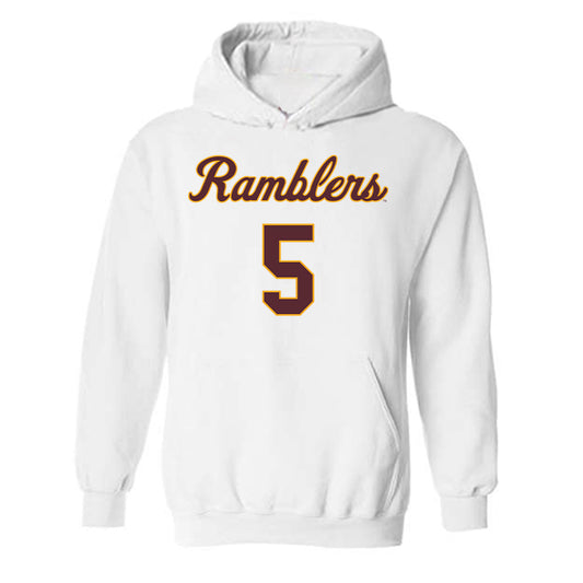 Loyola - NCAA Women's Volleyball : Emma Henry - 2025 Replica Shersey Hooded Sweatshirt-0