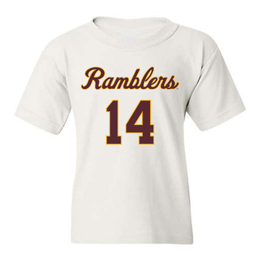 Loyola - NCAA Women's Volleyball : Ella Ramsay - 2025 Replica Shersey Youth T-Shirt-0