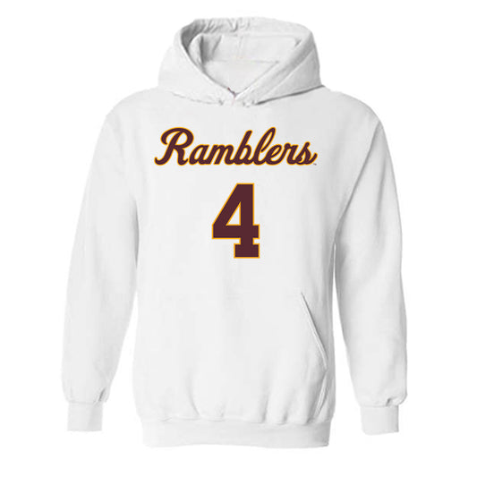 Loyola - NCAA Women's Volleyball : Sam Falk - 2025 Replica Shersey Hooded Sweatshirt-0