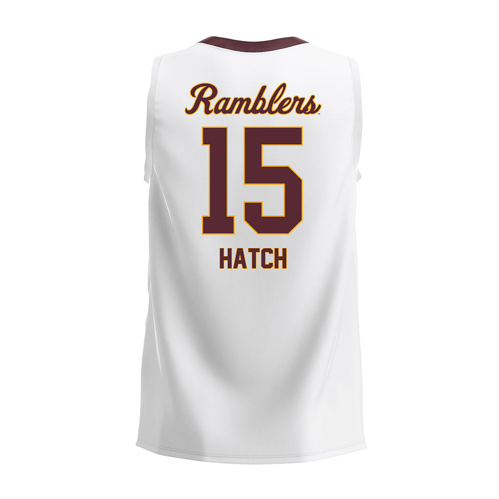 Loyola - NCAA Men's Volleyball : William Hatch - 2025 White Volleyball Jersey-1