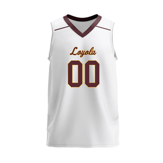 Loyola - NCAA Men's Volleyball : Aleksandar Sosa - 2025 White Volleyball Jersey-0