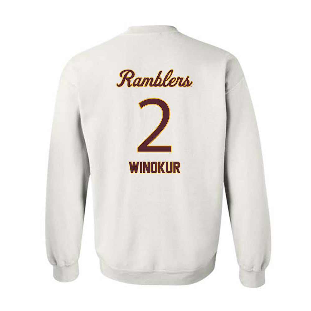 Loyola - NCAA Men's Volleyball : Benjamin Winokur - Crewneck Sweatshirt-1