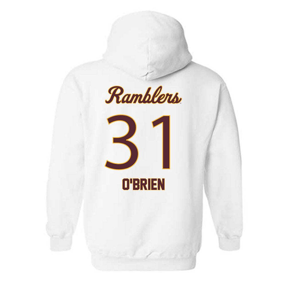 Loyola - NCAA Men's Volleyball : Gavin O'Brien - Replica Shersey Hooded Sweatshirt-1