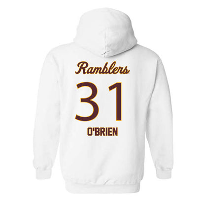 Loyola - NCAA Men's Volleyball : Gavin O'Brien - Replica Shersey Hooded Sweatshirt-1