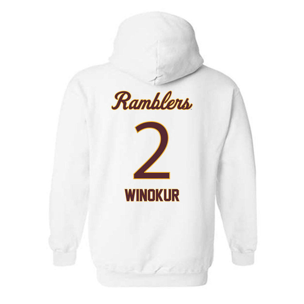 Loyola - NCAA Men's Volleyball : Benjamin Winokur - Hooded Sweatshirt-1